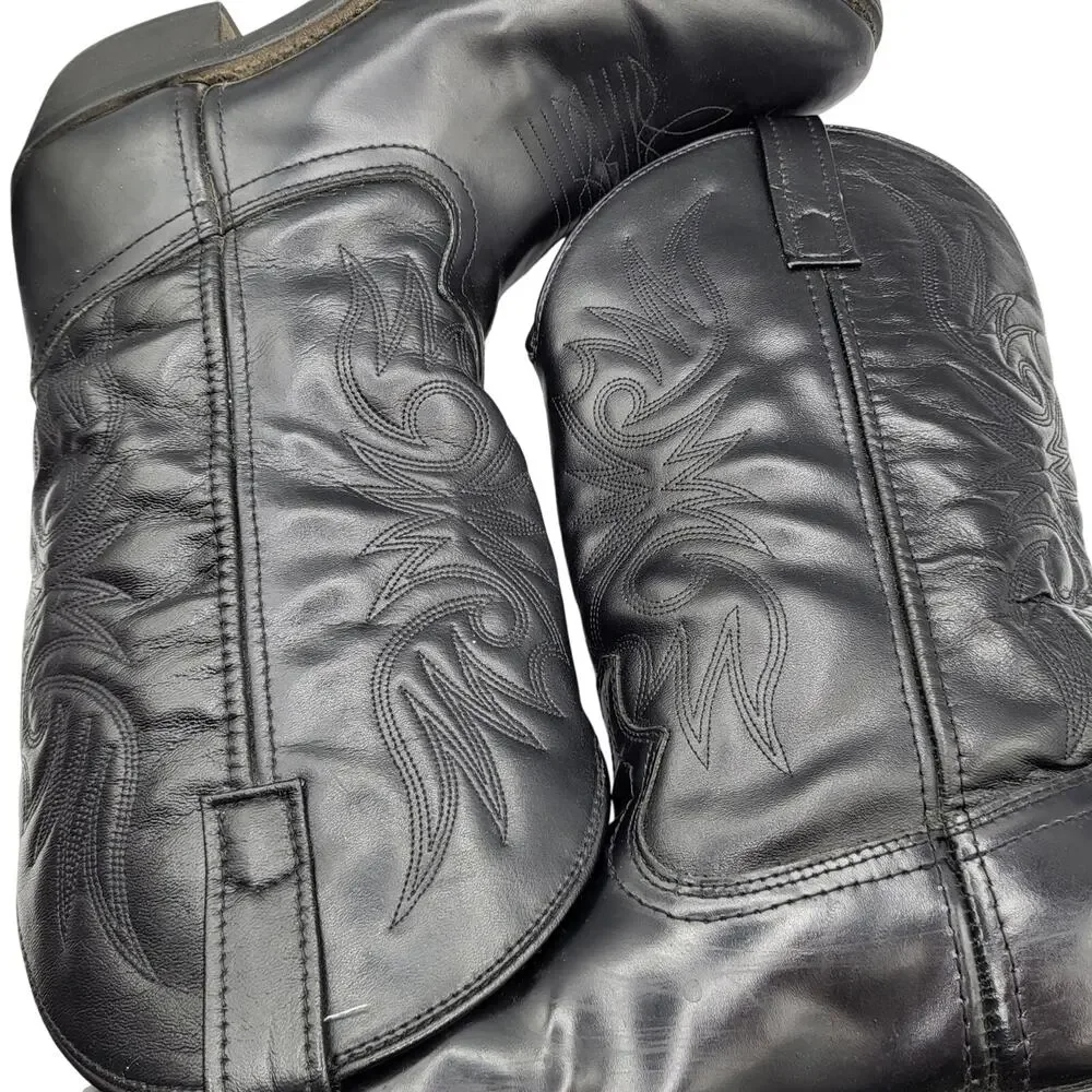 Laredo Dan Post Paris Mens R Toe Western Boots 4240 Size 10D